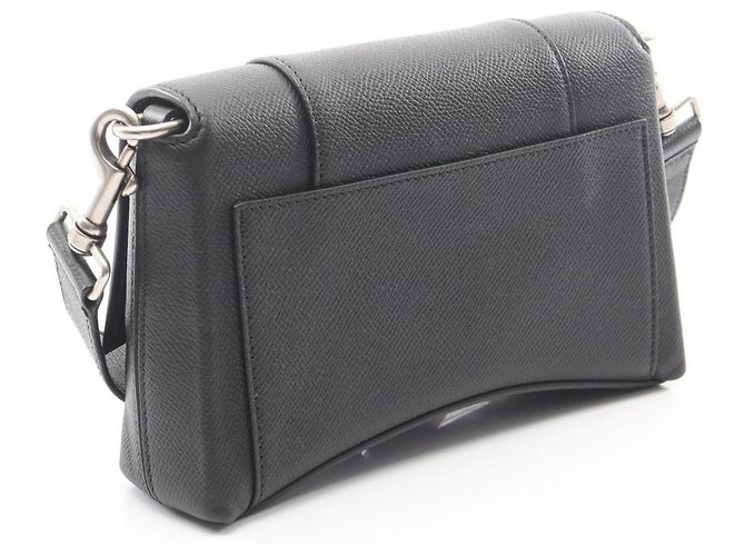 Borsa a Spalla Balenciaga Downtown Nero - vista 2