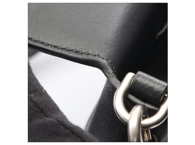 Borsa a Spalla Balenciaga Downtown Nero - vista 9