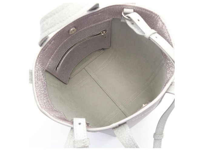 Borsa 2-Way Balenciaga Everyday XS North South Argento - vista 3