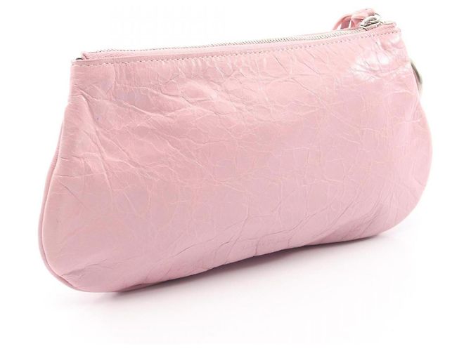 Balenciaga LE CAGOLE Second Bag Clutch Rosa - vista 2