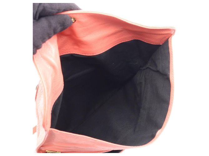 Clutch Giant Envelope Balenciaga Arancione - vista 11