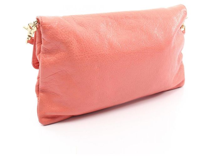 Clutch Giant Envelope Balenciaga Arancione - vista 2
