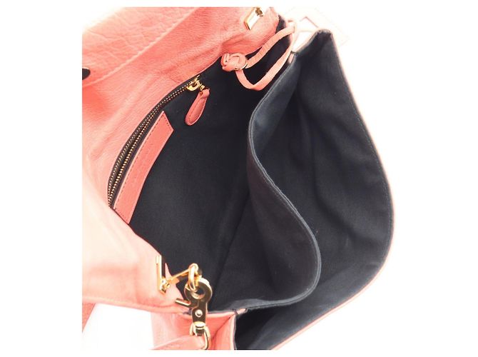 Clutch Giant Envelope Balenciaga Arancione - vista 3