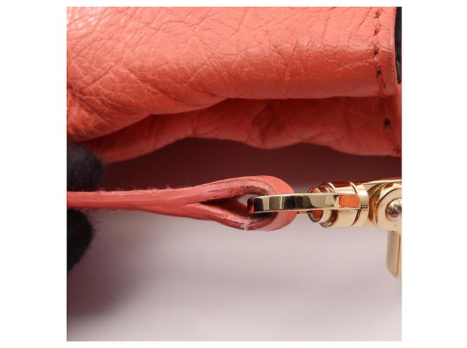 Clutch Giant Envelope Balenciaga Arancione - vista 9