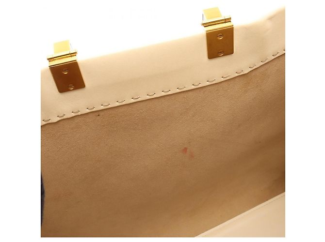Fendi Sunshine Medium 2-Way Tote Bag Braun Roh - Ansicht 11