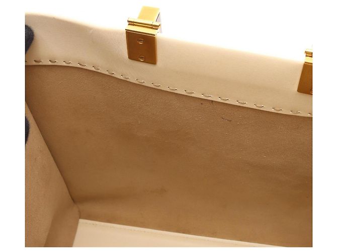 Fendi Sunshine Medium 2-Way Tote Bag Braun Roh - Ansicht 13