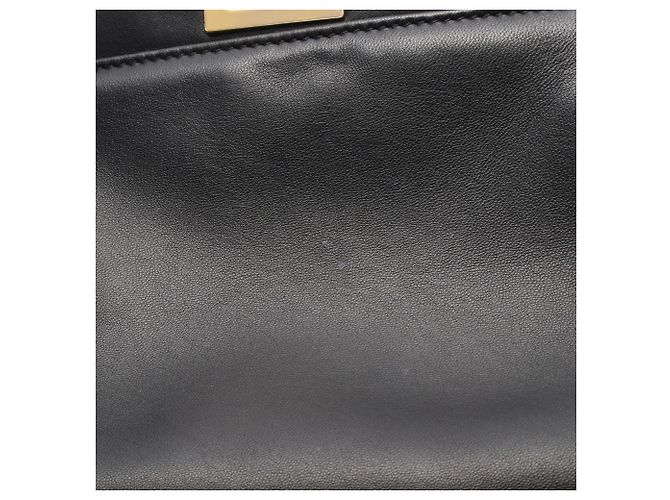Borsa Fendi Mini Peekaboo 2-Way Nero - vista 6