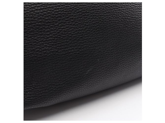 Borsa Tote in pelle nera Prada Nero - vista 6