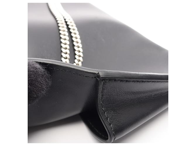 Prada Triangle Mini Schultertasche Schwarz - Ansicht 9