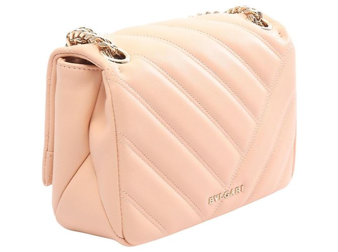 Bulgari Borsa a Spalla Bvlgari Serpenti Cabochon Rosa - vista 2