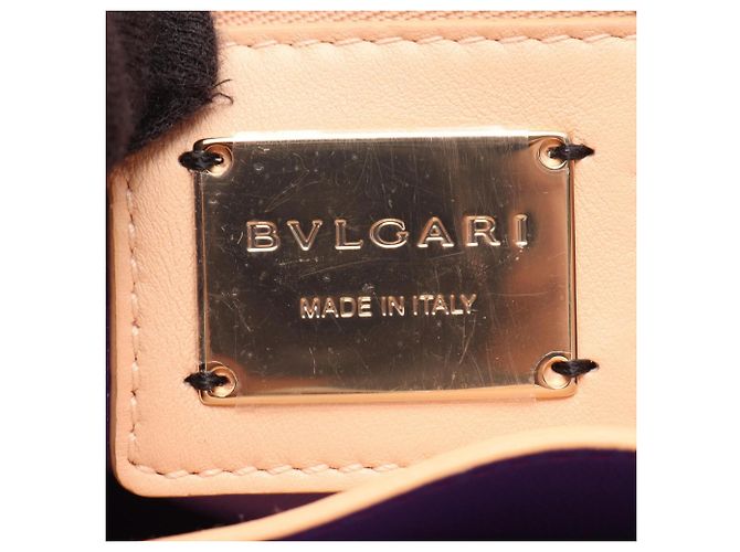 Bulgari Borsa a Spalla Bvlgari Serpenti Cabochon Rosa - vista 4