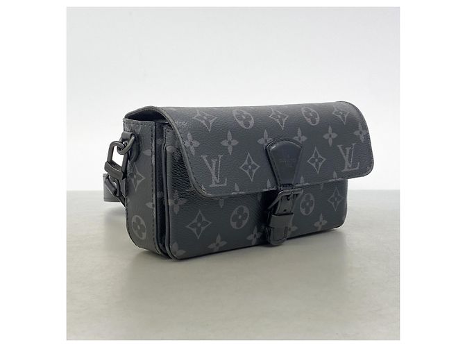 Borsa a tracolla Louis Vuitton Monogram Empreinte Montsouris Wearable Wallet Nero - vista 2
