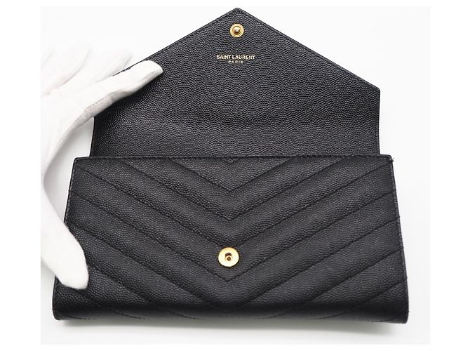 Cartera Cassandra Large Flap de Saint Laurent Negro - vista 10