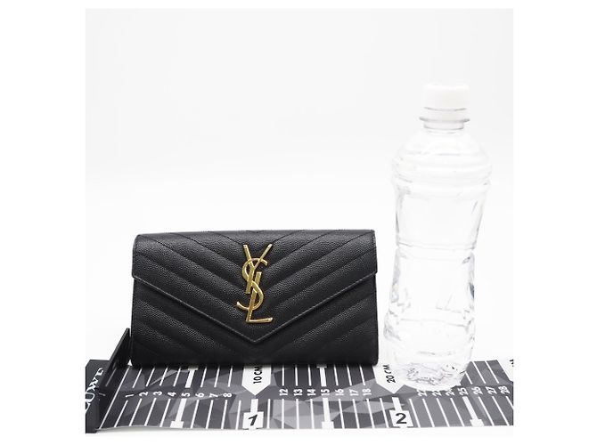 Cartera Cassandra Large Flap de Saint Laurent Negro - vista 3