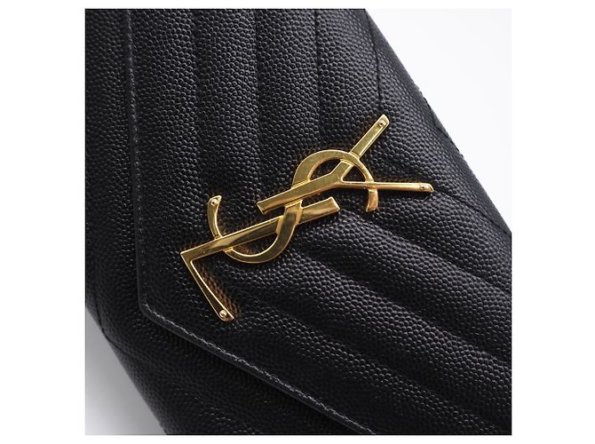 Cartera Cassandra Large Flap de Saint Laurent Negro - vista 5