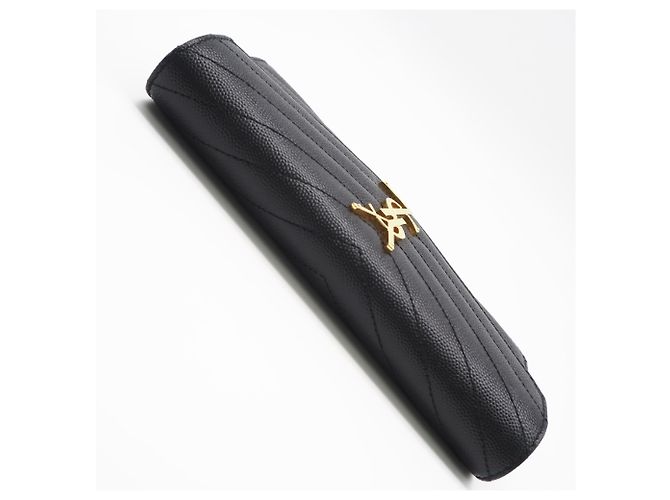 Cartera Cassandra Large Flap de Saint Laurent Negro - vista 6