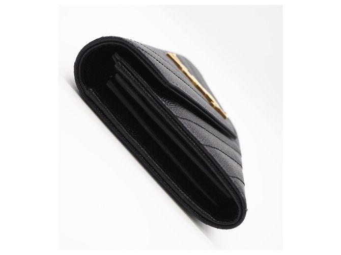 Cartera Cassandra Large Flap de Saint Laurent Negro - vista 8