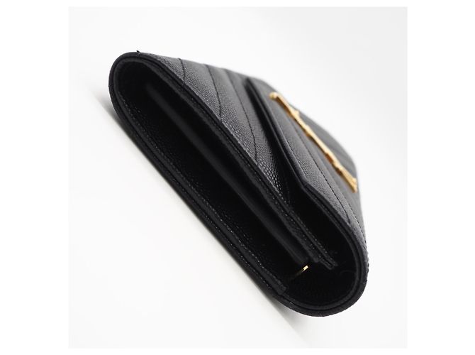 Cartera Cassandra Large Flap de Saint Laurent Negro - vista 9