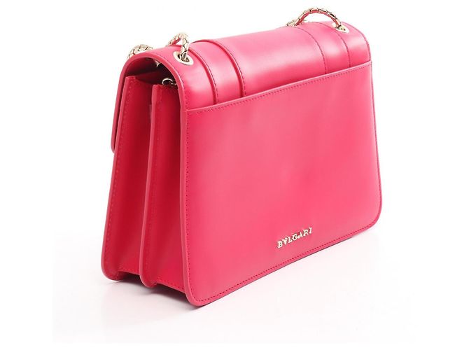 Bulgari Borsa a tracolla Bvlgari Serpenti Forever Rosa - vista 2