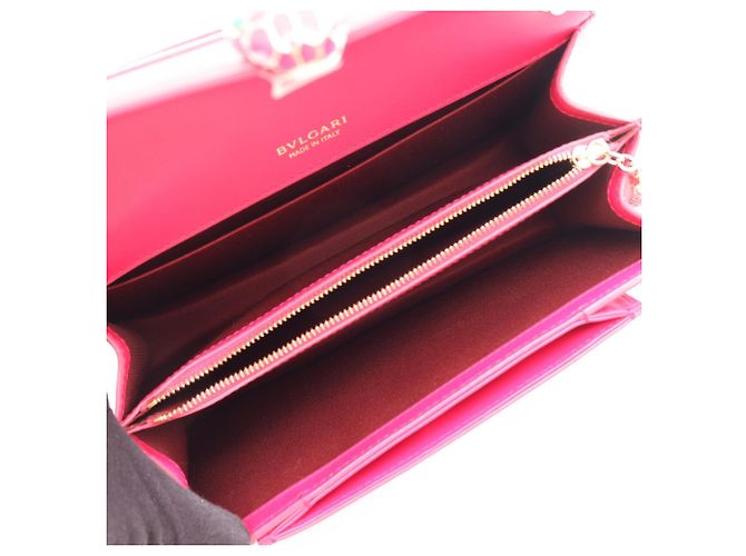 Bulgari Borsa a tracolla Bvlgari Serpenti Forever Rosa - vista 3