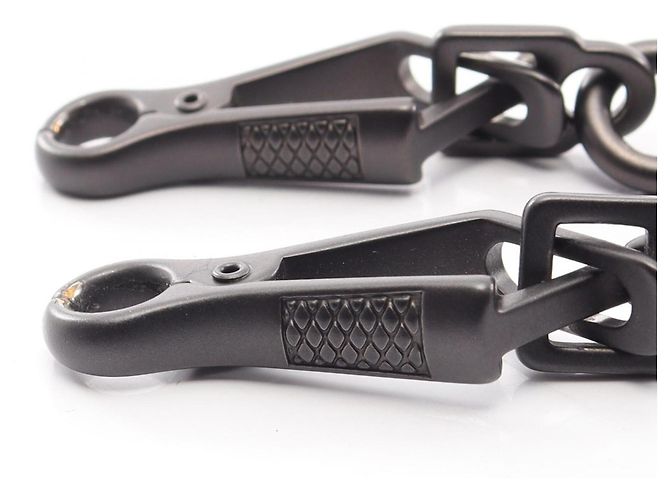 Tracolla Bottega Veneta Intrecciato Checker Nero Crudo - vista 4