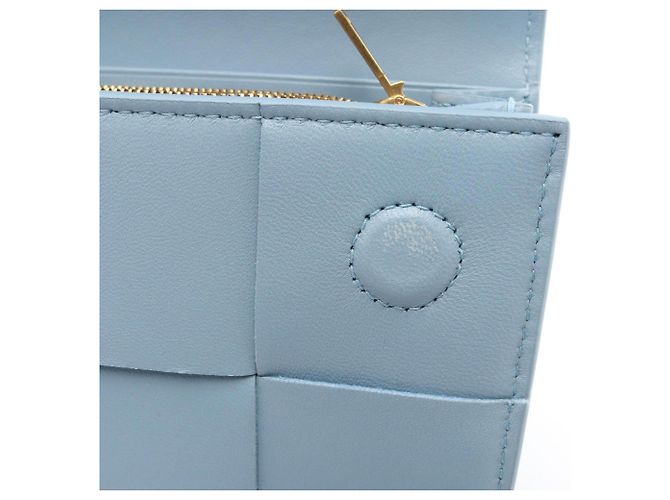 Cartera larga bi-fold Cassette Maxi Intrecciato Bottega Veneta - vista 7