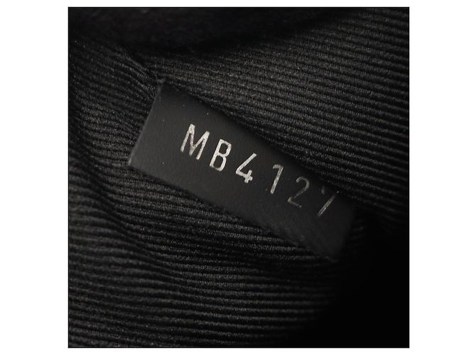 Borsa a tracolla Louis Vuitton Avenue in Damier Graphite Nero - vista 5
