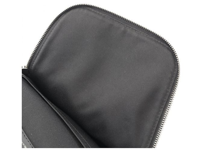 Borsa a tracolla Louis Vuitton Avenue in Damier Graphite Nero - vista 9