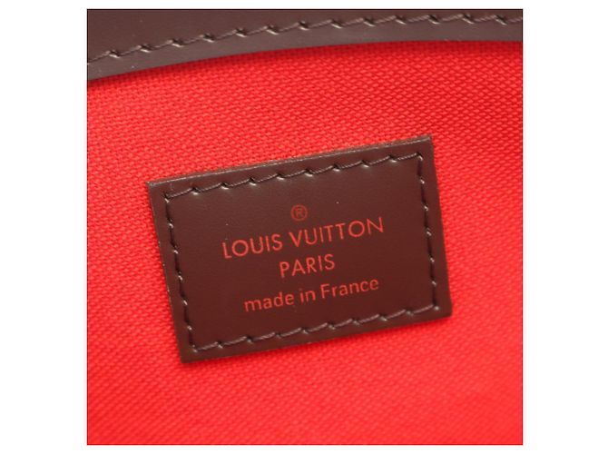 Bolsa de Ombro Louis Vuitton Verona MM Damier Ebene Marrom - vista 4