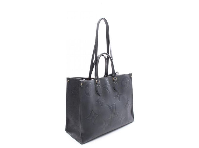 Borsa Tote Louis Vuitton OnTheGo GM Nero - vista 2