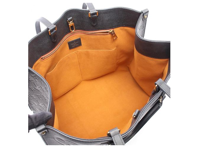 Borsa Tote Louis Vuitton OnTheGo GM Nero - vista 3