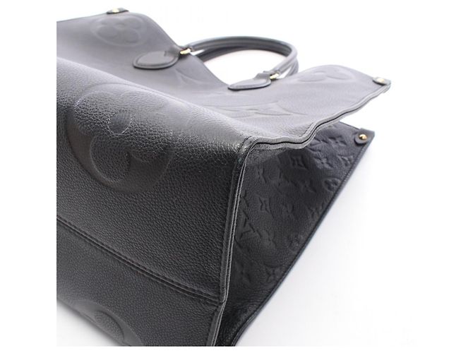 Borsa Tote Louis Vuitton OnTheGo GM Nero - vista 7