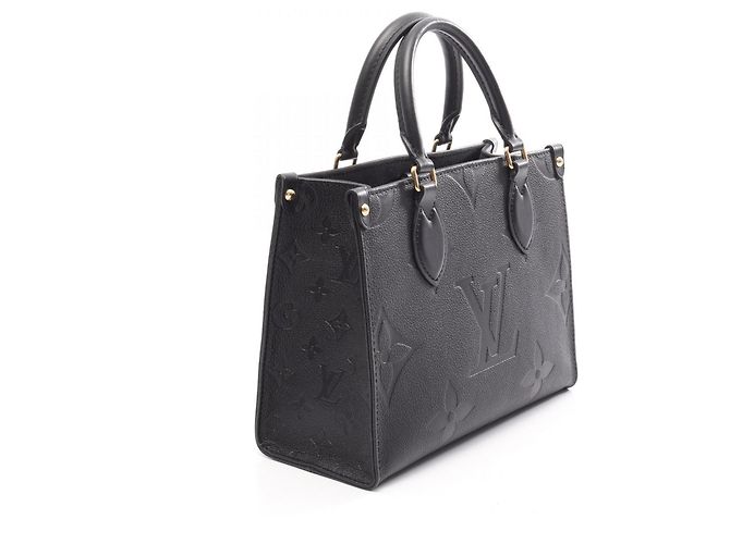 Borsa Louis Vuitton OnTheGo PM Nero - vista 2