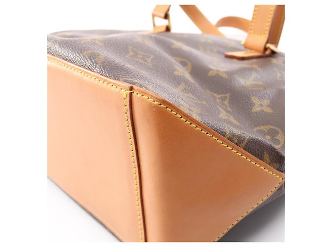 Borsa a Spalla Cabas Piano Louis Vuitton Marrone Monogramma - vista 7