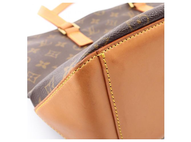 Borsa a Spalla Cabas Piano Louis Vuitton Marrone Monogramma - vista 8