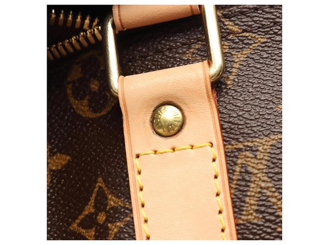Louis Vuitton Keepall 45 Boston Bag Marrone Monogramma - vista 11