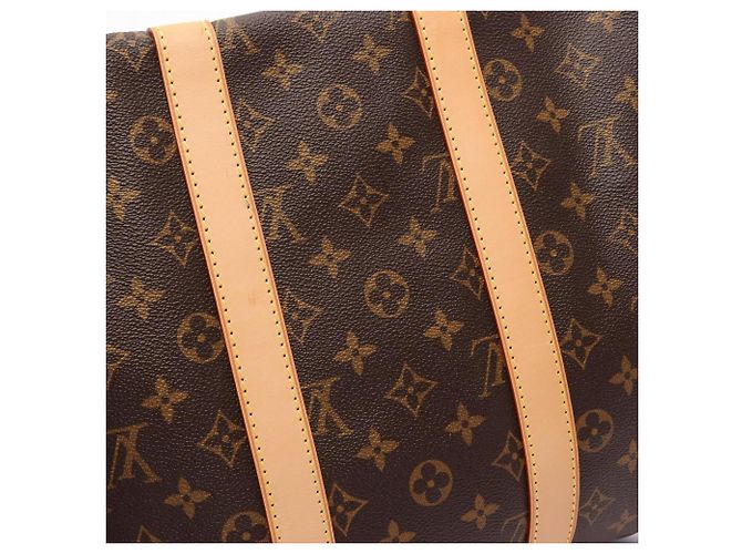 Louis Vuitton Keepall 45 Boston Bag Marrone Monogramma - vista 6