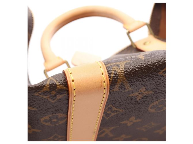 Louis Vuitton Keepall 45 Boston Bag Marrone Monogramma - vista 7