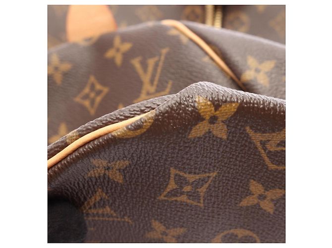 Louis Vuitton Keepall 45 Boston Bag Marrone Monogramma - vista 8