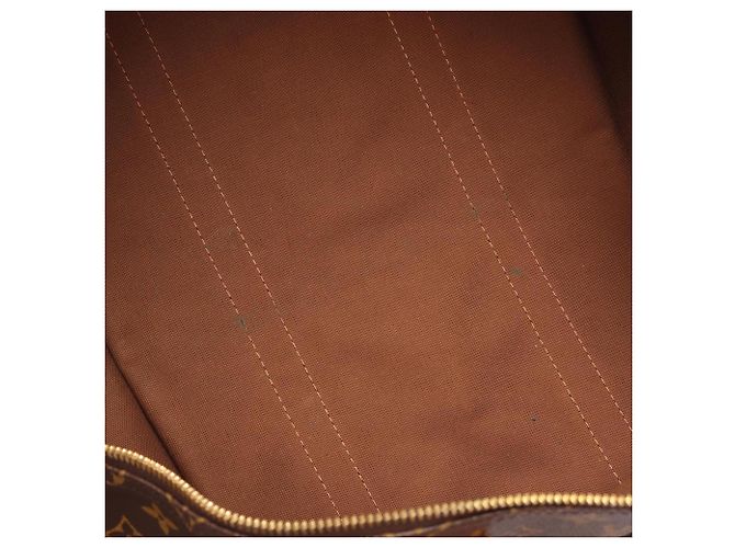 Louis Vuitton Keepall 55 Boston Bag Brown Monogram - view 11