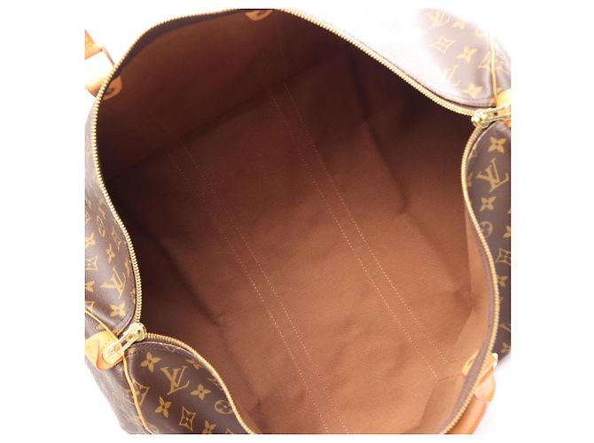 Louis Vuitton Keepall 55 Boston Bag Brown Monogram - view 3