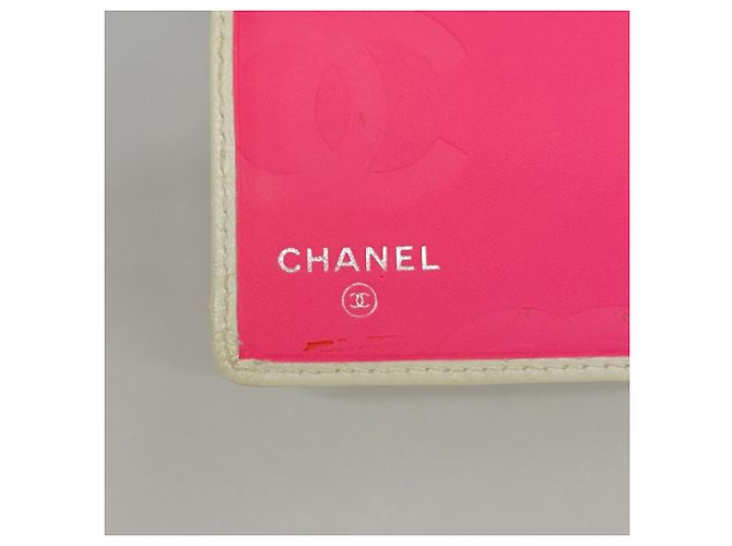 Cartera larga de piel de cordero Cambon Chanel Blanco - vista 4