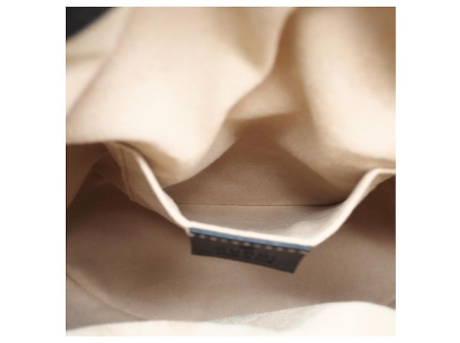 Borsa a tracolla GUCCI in pelle Horsebit 1955 Nero - vista 14