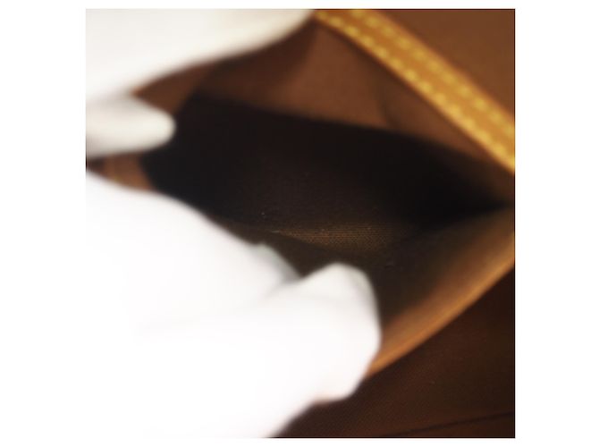 Borsa Louis Vuitton Monogram Ellipse PM Marrone Beige - vista 12