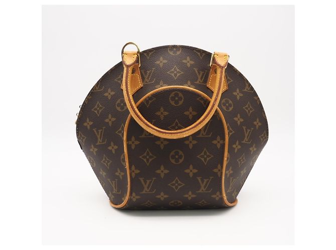 Borsa Louis Vuitton Monogram Ellipse PM Marrone Beige - vista 2