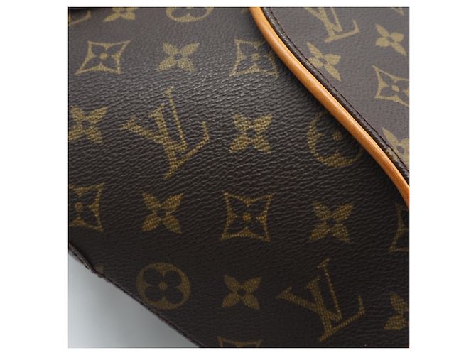 Borsa Louis Vuitton Monogram Ellipse PM Marrone Beige - vista 4