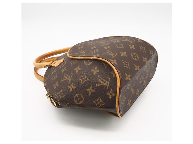 Borsa Louis Vuitton Monogram Ellipse PM Marrone Beige - vista 6