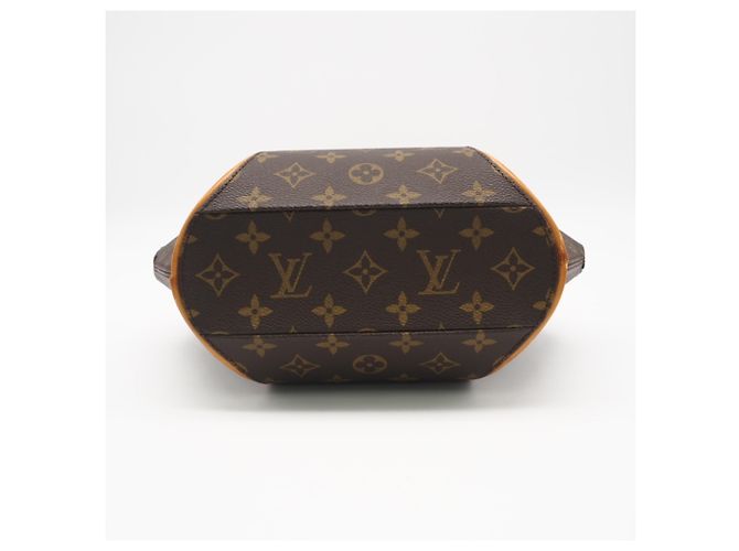 Borsa Louis Vuitton Monogram Ellipse PM Marrone Beige - vista 7