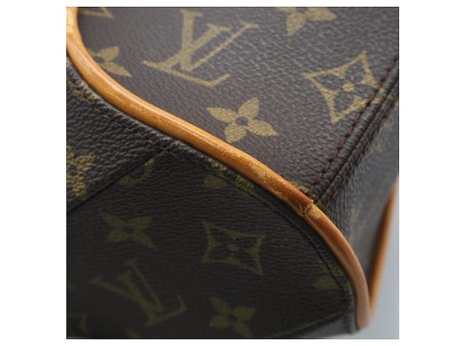 Borsa Louis Vuitton Monogram Ellipse PM Marrone Beige - vista 8
