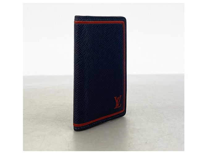 Organizer Louis Vuitton Navy Blue Card Case - view 2